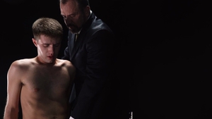 MissionaryBoys.com - Elder Gardner in socks sucking penis