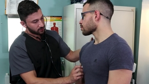 ExtraBigDicks: Latino Angel Ventura throat fucking