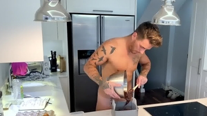 Falcon Studios - Supermodel Josh Moore masturbating sex tape