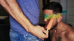 StayHomeBro - Boyfriend Alex Montenegro blindfolded