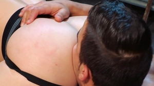 HotHouse: Tanned jock riding big dick