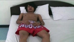 GayAsianNetwork - Nice in boxers cumshot