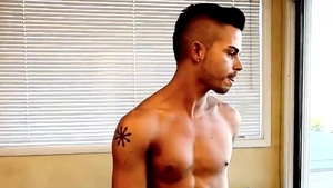 FetishMen - Muscle turkish Turk Mason needs hard stroking