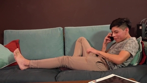 BoyFun: Uncut dick Heber Grant cumshot