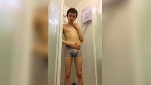 EuroBoyXXX.com - Very sexy wet twink in the shower