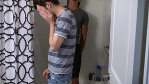 Brother Crush: Fearful Jerking Leads to a Surprise