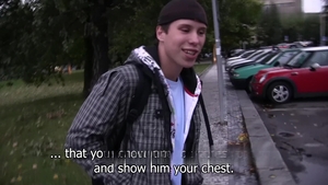 Czech Hunter: Making a Cutie Show His Johnson