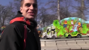 Czech Hunter: Bargaining for Boys' Boxers at the Park