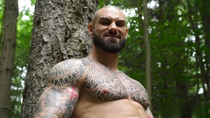 HotAFmen: Rugged & Raw: Axel's Solo Woodland Adventure