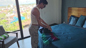 AmateurGayPOV: From the Poolside to His Room